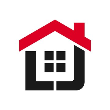 letter L and J vector logo