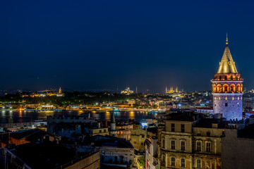 Fototapeta na wymiar Istanbul At Night