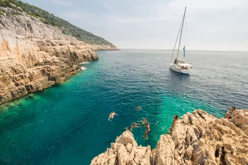 A boat in Mjlet island, Croatia © bgspix