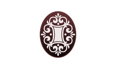 Door ornament vector