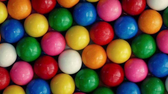 Bubblegum Balls Rotating Closeup