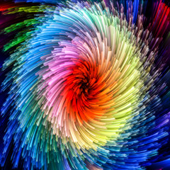 Colorful Vibrant Vortex