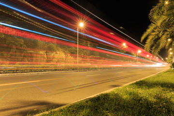 Xiamen Huandao Road Zengshan Station Night Scene