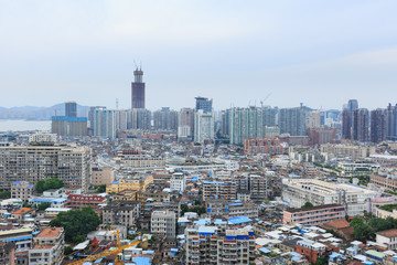 Fototapeta na wymiar Xiamen City Scene