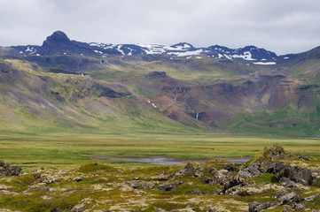 Beautiful landscpae in Budir,Iceland
