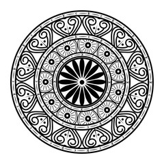 Mandala spiritual symbol