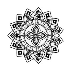 Mandala spiritual symbol