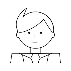 Man cartoon profile