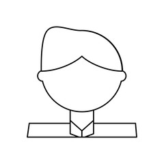 Man cartoon profile