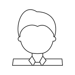 Man cartoon profile