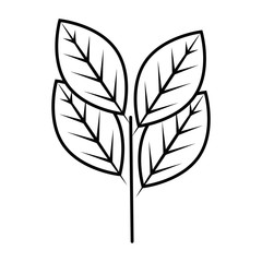 leaves icon image