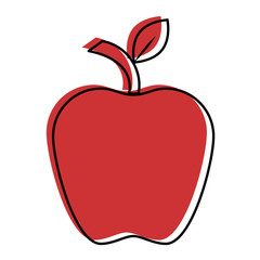 Delicious apple fruit