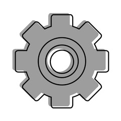 Obraz premium Gear machinery piece