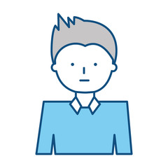 Man cartoon profile