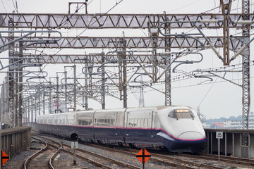 Bullet train in Japan
