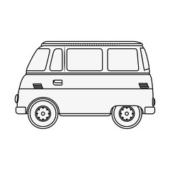 hippie van icon