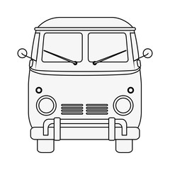 hippie van icon