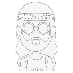 hippie style design