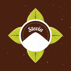 stevia natural sweetener organic label