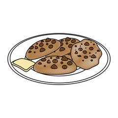 chocolate chips cookie icon
