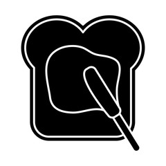 bread with marmalade icon
