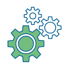 Gears machinery pieces