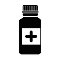Fototapeta premium Medicine drugs bottle
