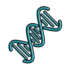 Human dna symbol
