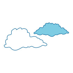 Cloud weather symbol