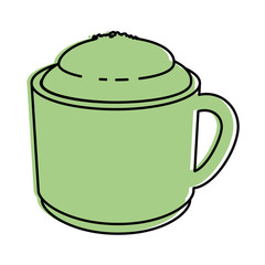 Delicious coffee mug