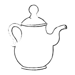 Cute teapot kitchenware