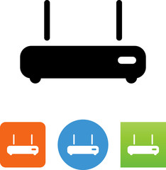 Router Icon - Illustration