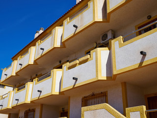 Fototapeta na wymiar Traditional Spanish style house real estate Spain