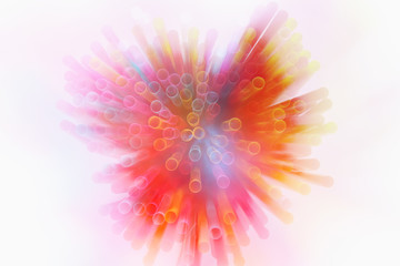 abstract image of Colorful light explode