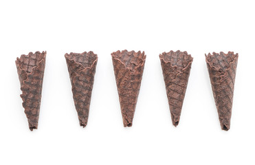 chocolate wafer cone
