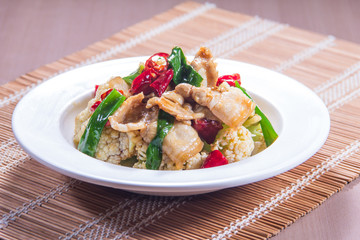 fried pork