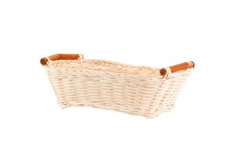 Breadbasket isolated on white