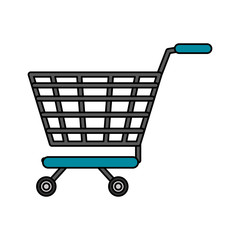 shopping cart icon image vector illustration design 
