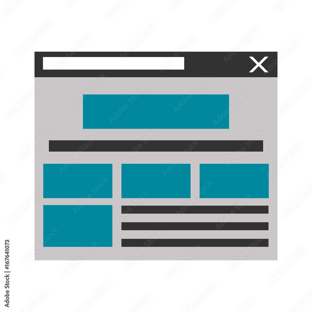 Poster web page or tab icon image vector illustration design