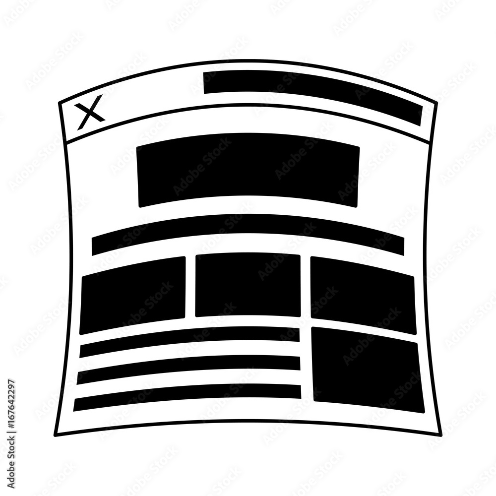 Poster web page or tab icon image vector illustration design