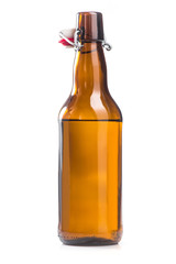 Alcohol beer bottle isolated