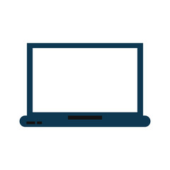 laptop computer icon image vector illustration design 