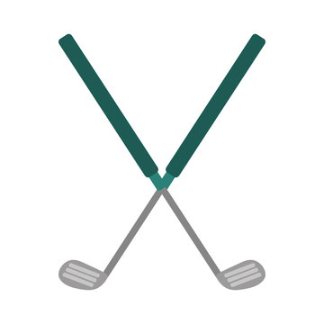 golf club icon image vector illustration design 