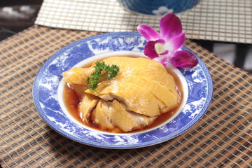 steamed chicken