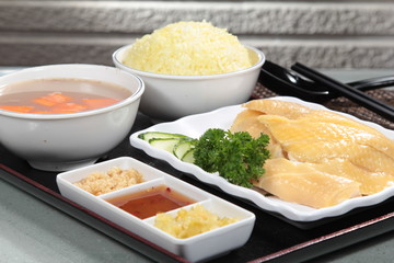 steamed chicken