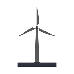 wind turbine icon image vector illustration design 