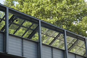 Fototapeta premium Fußgängerbrücke