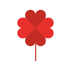 clover poker symbol icon vector illustration design