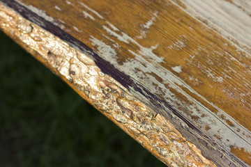 Yellow brown old aged wood