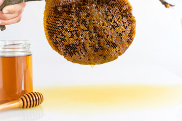 Honey with Honeycomb